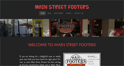 Desktop Screenshot of mainstreetfooters.com
